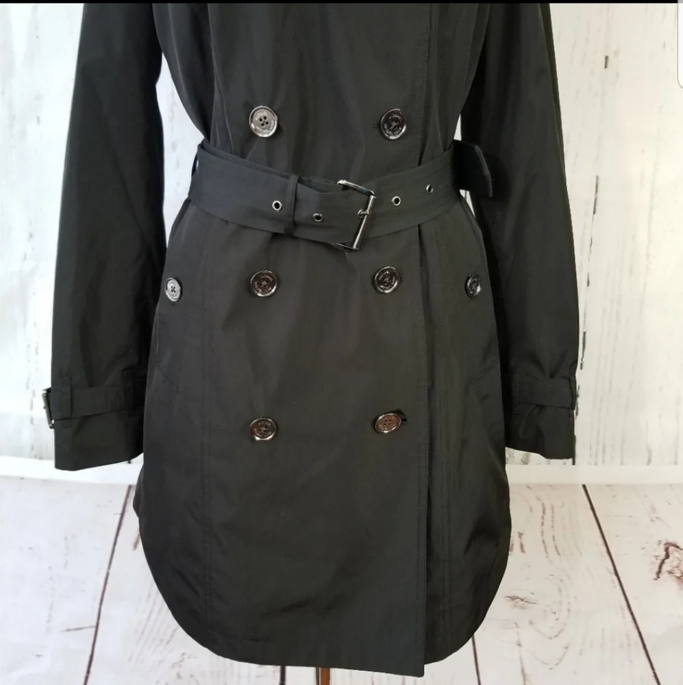 MICHAEL Michael Kors Double Breasted Trench Coat - Picture 4 of 8